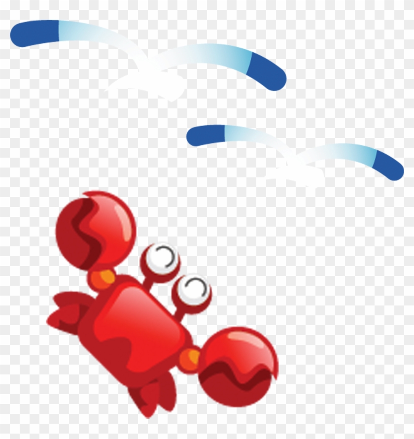 Crab Cartoon Clip Art - Crab Cartoon Clip Art #813754