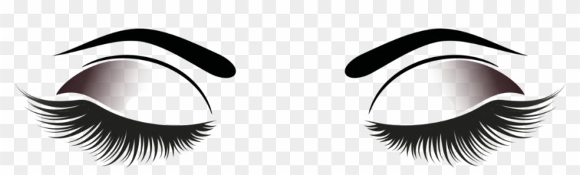 Free Eyelashes Clipart Png - Eyelash Extensions #814038