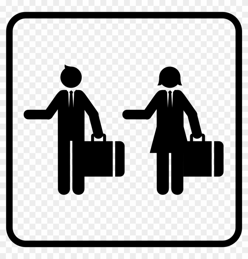 Suitcase Clipart Business - Blue Lives Matter Police Flag Button - Support Law #814263