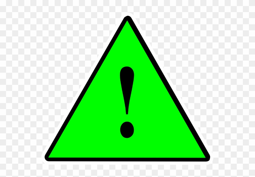 Icon Green Warning Png #814398