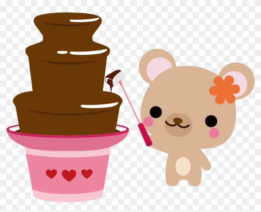 Fondue Au Fromage Chocolate Fountain Food - チョコ フォンデュ イラスト 無料 #814502