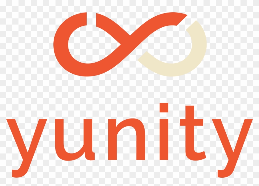 Yunity Logo Black And White - Graphic Design #815206
