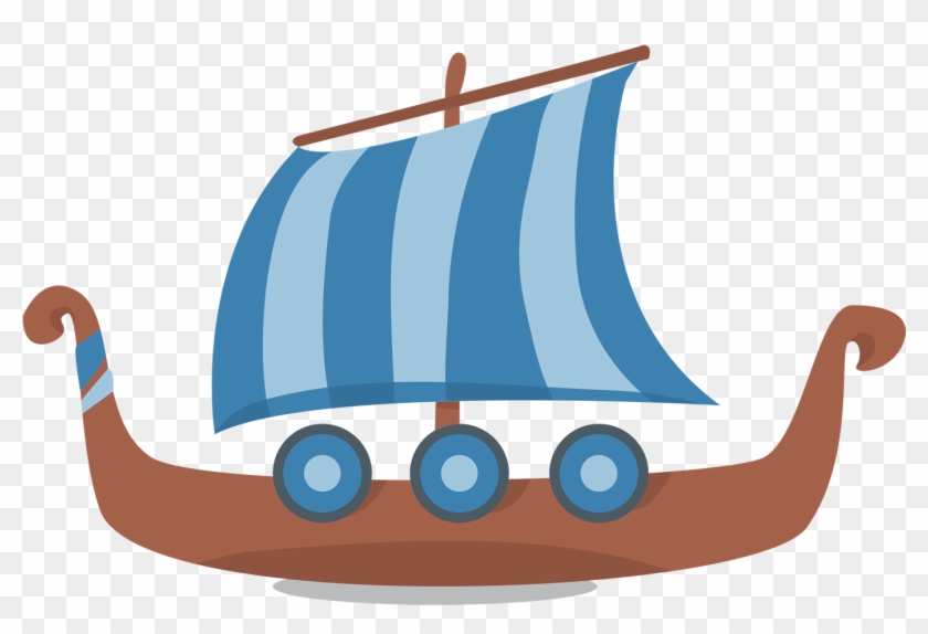 Viking Ships Dragon Boat Clip Art - Viking Backgrounds Powerpoint #147378