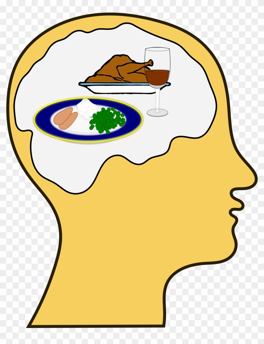 Big Image - Thinking Of Food Clipart #147400