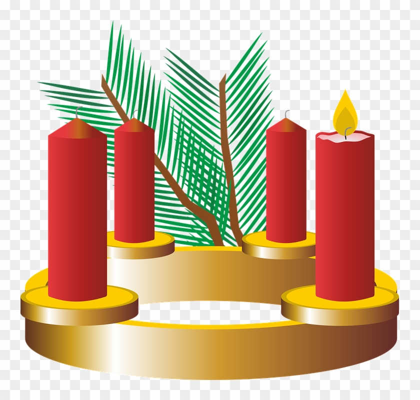 First Advent Advent Wreath Advent Christmas Time - 1 Advent Png #148418