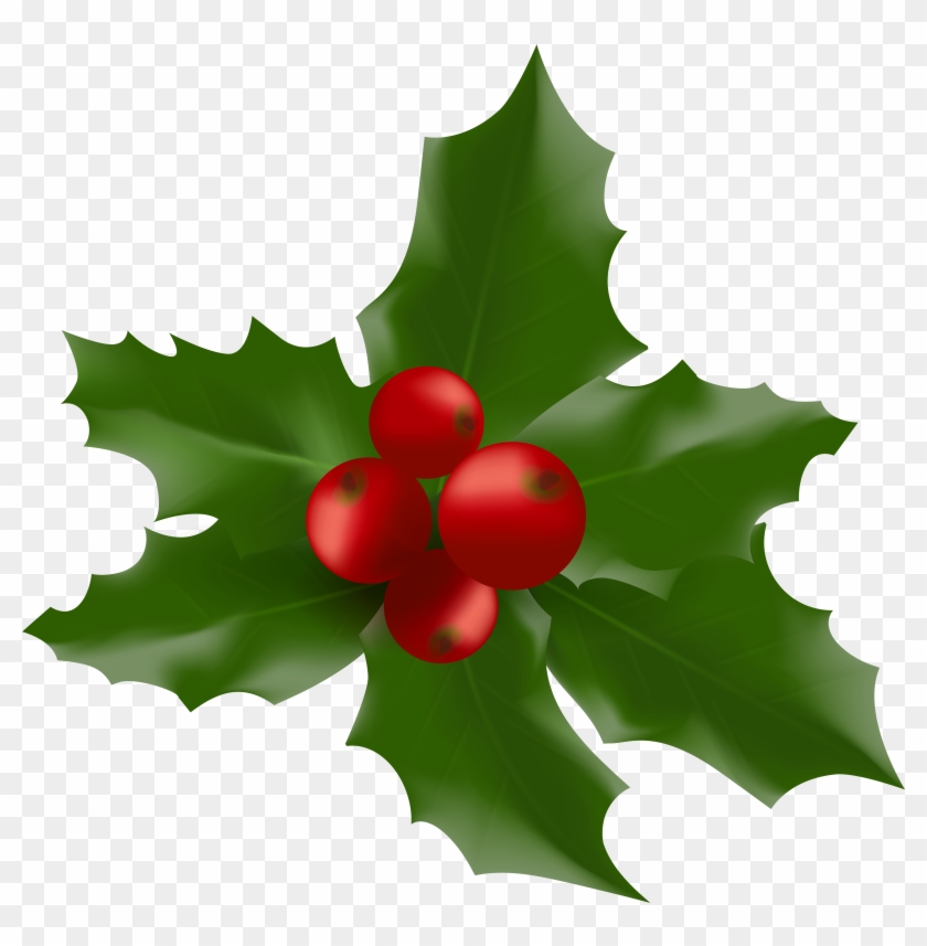 Christmas Holly Clip Art - Clip Art #148874
