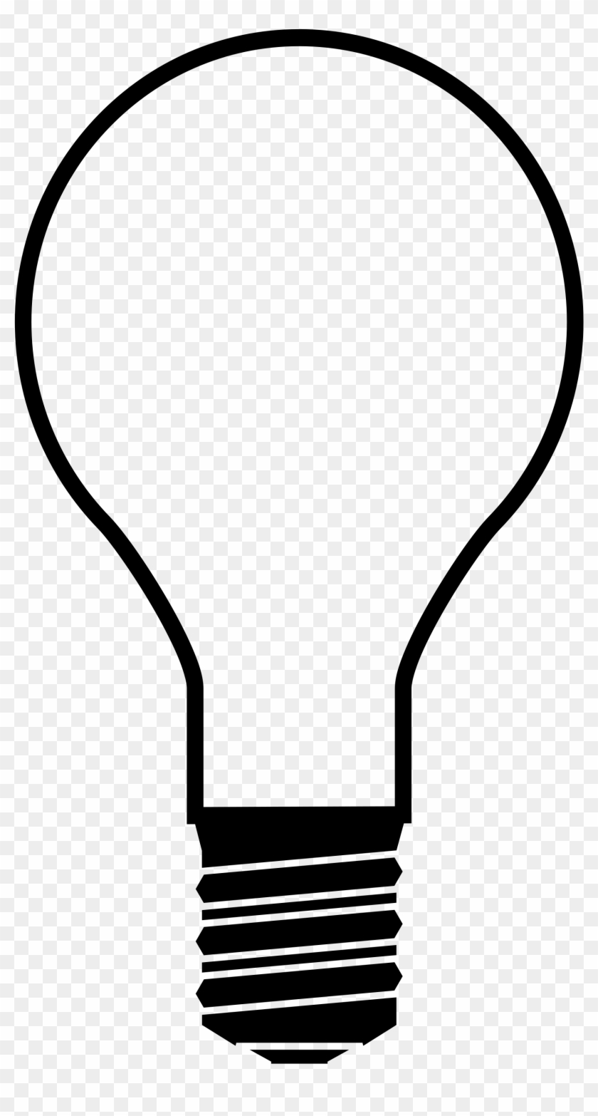 Light Bulb Lightbulb Clipart Free Images Clipartbold - Light Bulb Silhouette #150403