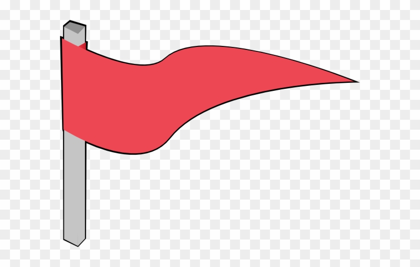 Red Flag Banner Clipart Free Images - Flag Clipart Transparent Background #151790
