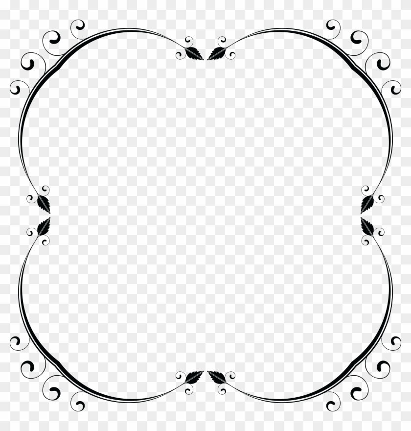 Free Clipart Of A Frame Design Element - Ideal Man Clipart #153596