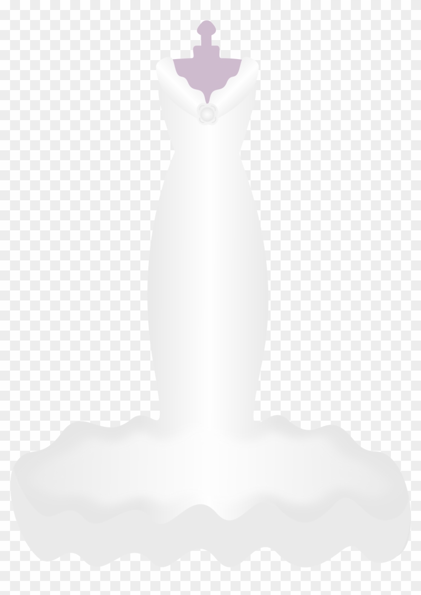 Princess - Clipart - Black - And - White - Wedding Dress Clipart Png #154746
