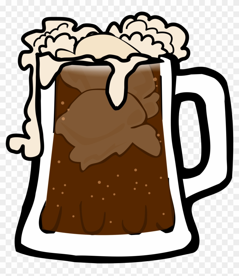 Big Image - Root Beer Float Clip Art #155209
