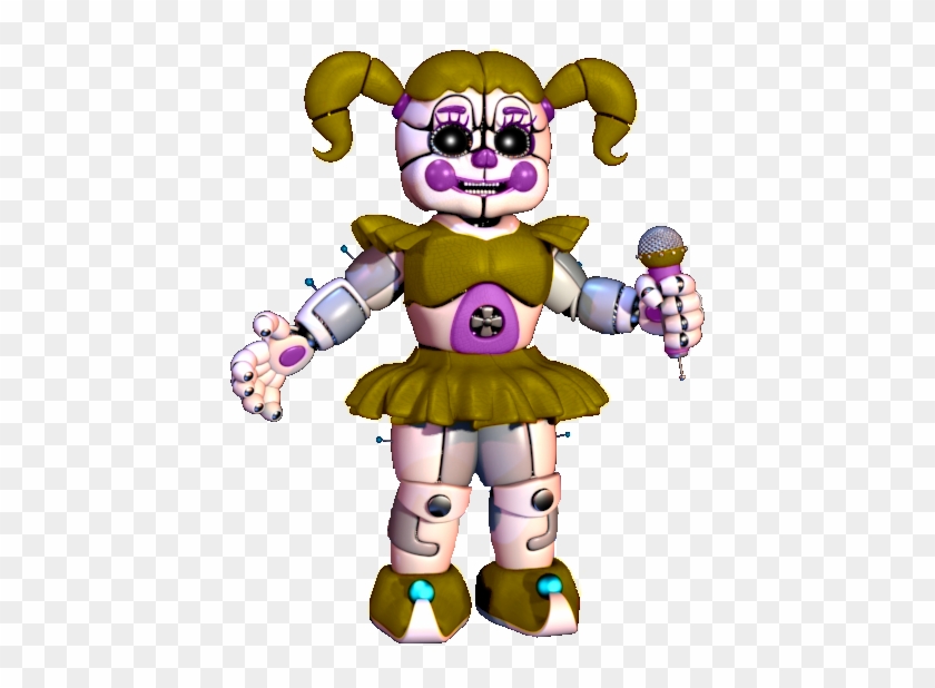 Golden Circus Baby By Chica56 - Five Nights At Freddy's Circus Baby #815992