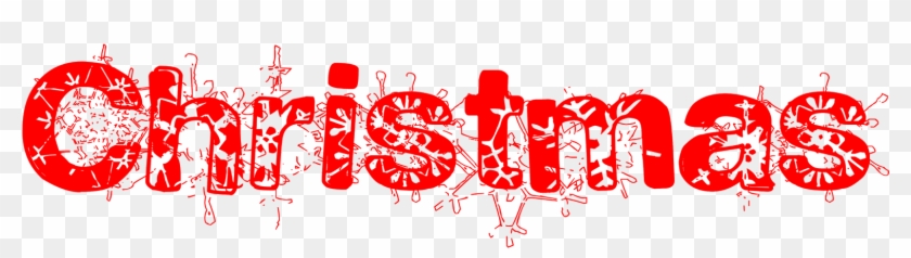 Typeface Clipart Christmassy - Graphic Design #816246
