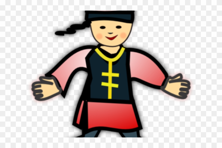 Chinese Clipart Chinese Clothes - Chinese Boy Clip Art #816269