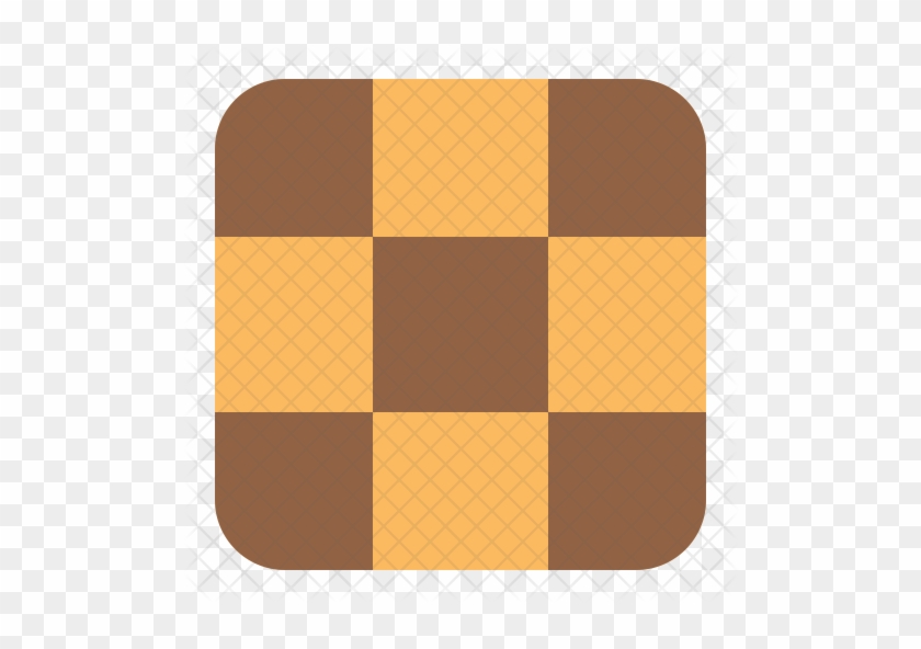 Checkerboard Cookie Icon - Checkerboard #816706