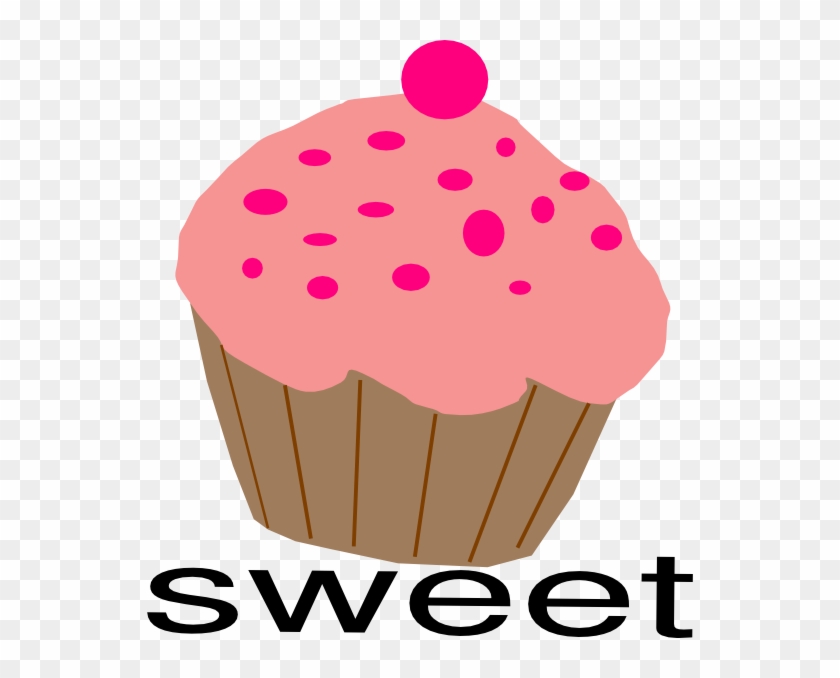 Pink Cupcake Clip Art - Clip Art #816731