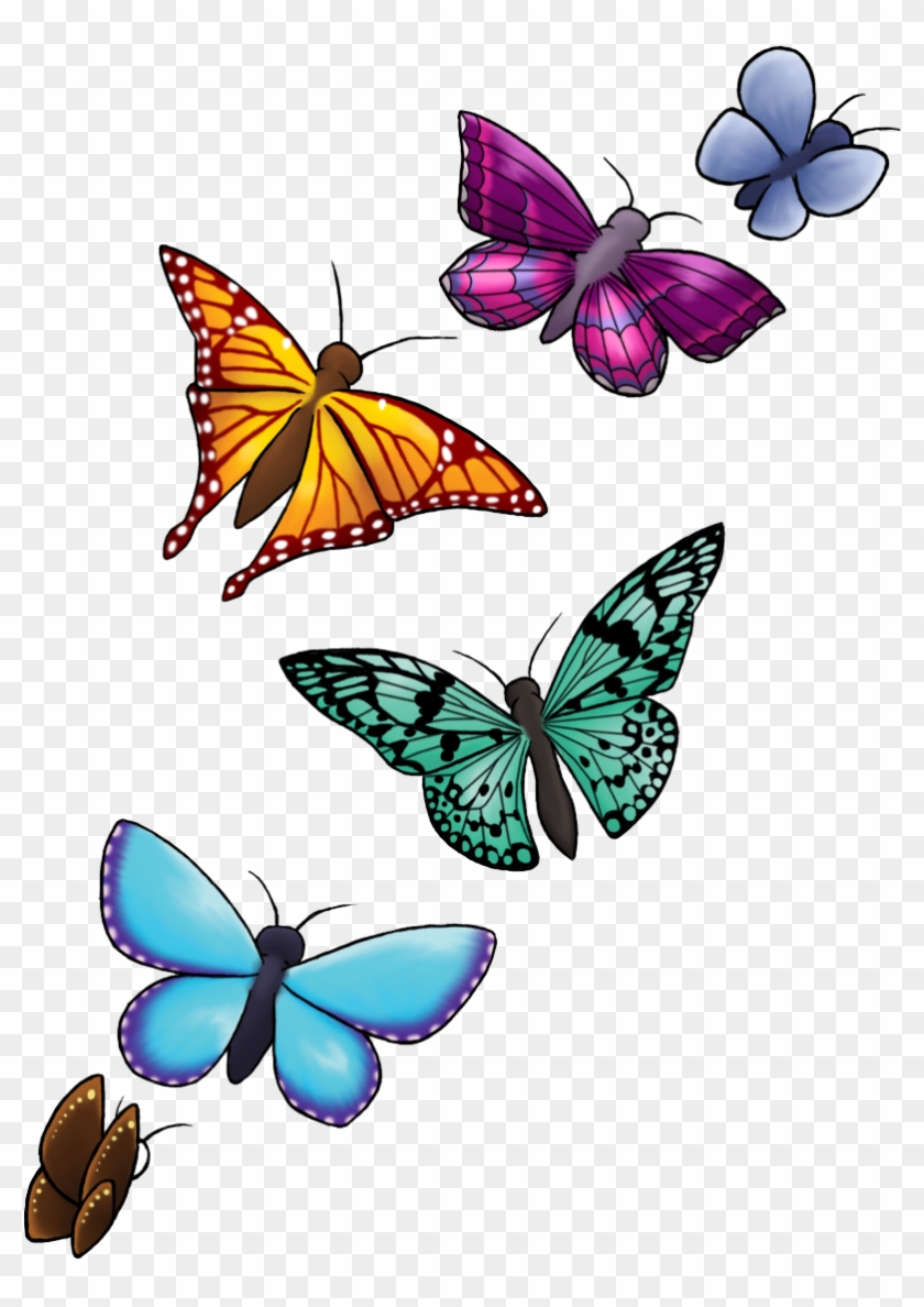 Download Butterfly Tattoo Designs Png Clipart Hq Png - Butterfly Tattoo Designs #816888