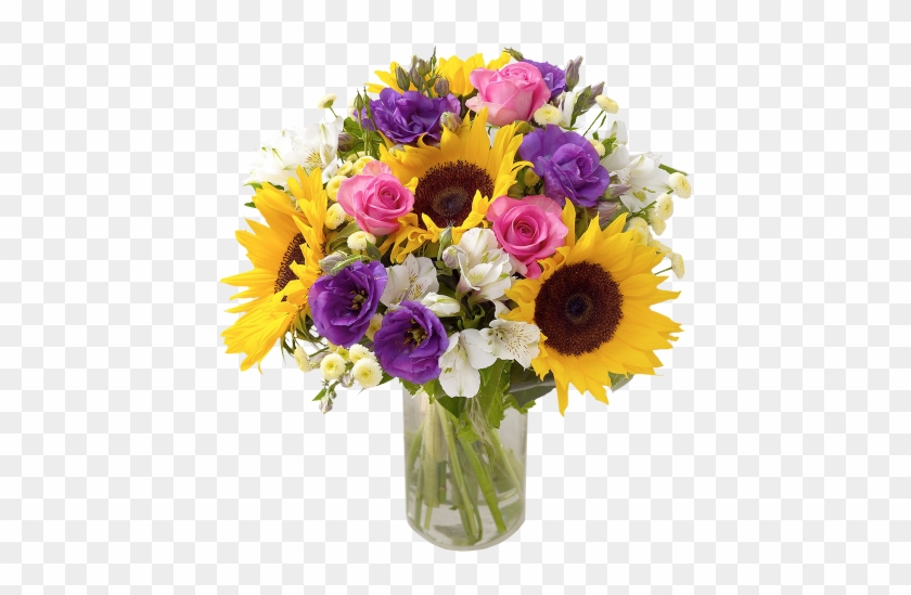 Sunflower Hand Tied - Ramo Con Girasoles #816960