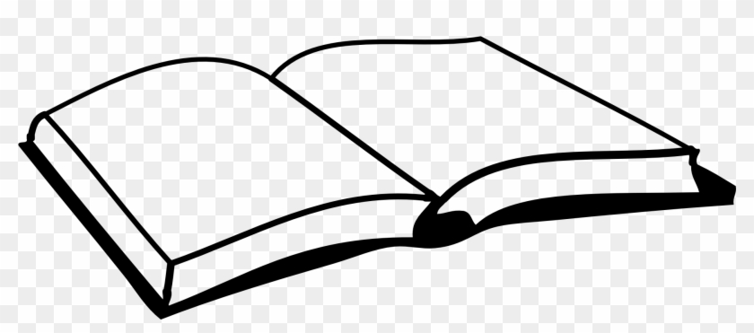 Book Drawing Clip Art - Open Book Drawing Easy #817747