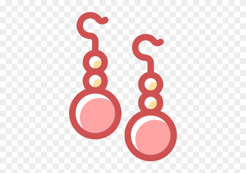 Earrings Icon - Aretes Vector Png #817748