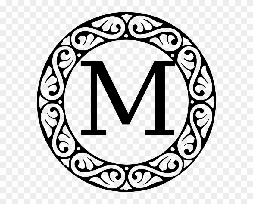 Monogram Letter M Png, Svg Clip Art For Web - Fancy Letter T #818078