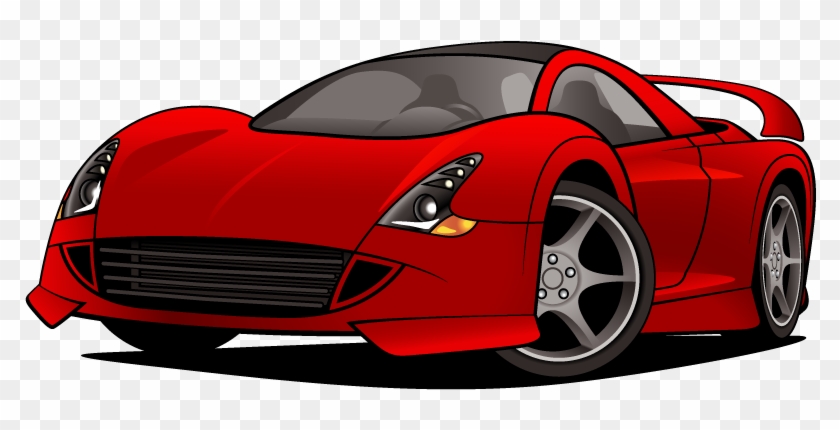 Sport Car Cartoon #818321