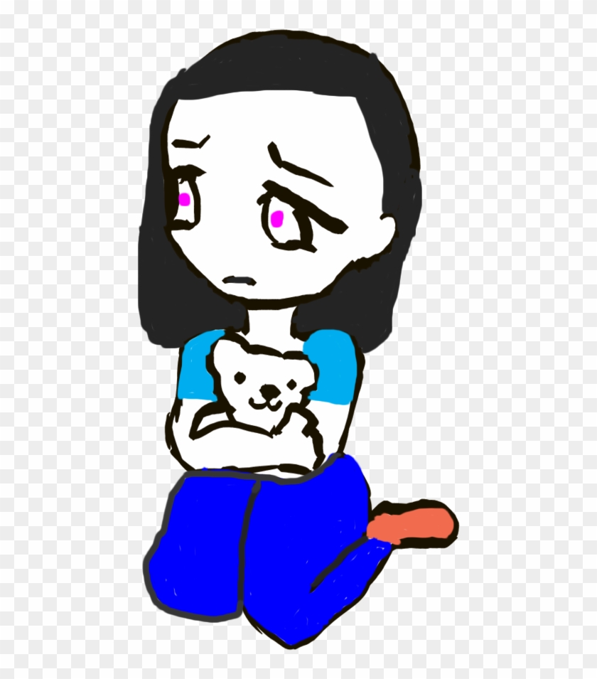 Sad Chibi Base Free To Use By Crescentnocturn-d6p By - Chibi #818610
