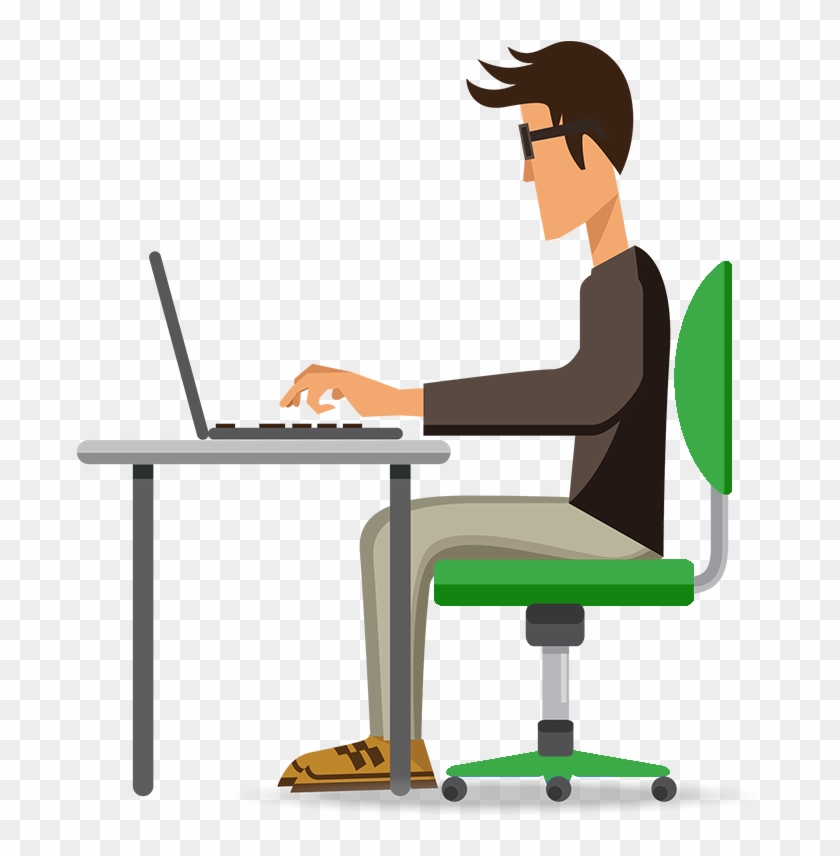 Laptop Computer Mouse Computer Keyboard Clip Art - Desk Image Transparent Background #818897