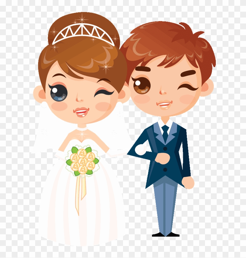 Imagen Png De Novios - Novios Caricatura #819373