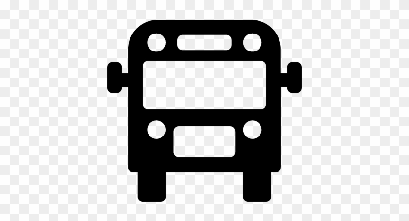 School Bus Vector - School Bus Silhouette Png #819653