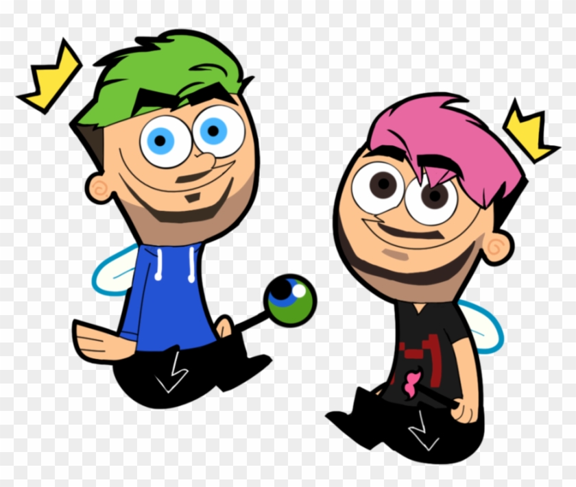 Jacksepticeye And Markiplier - Markiplier And Jacksepticeye Fairly Odd Parents #819696