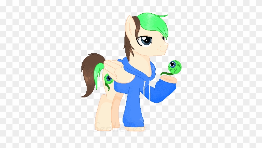 Jacksepticeye Ponified By Septictess - Jacksepticeye My Little Pony #819709