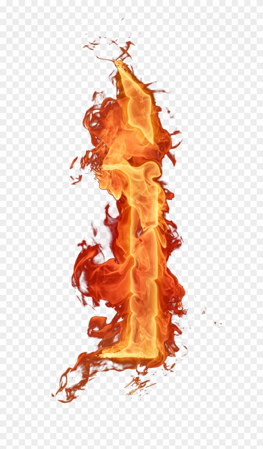 Letras Em Png Efeito Fogo - Flaming Alphabet #819955