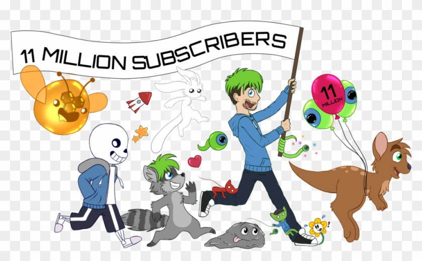 Jacksepticeye 11 Million Subscribers By Lyra-somnium - Jacksepticeye #820034