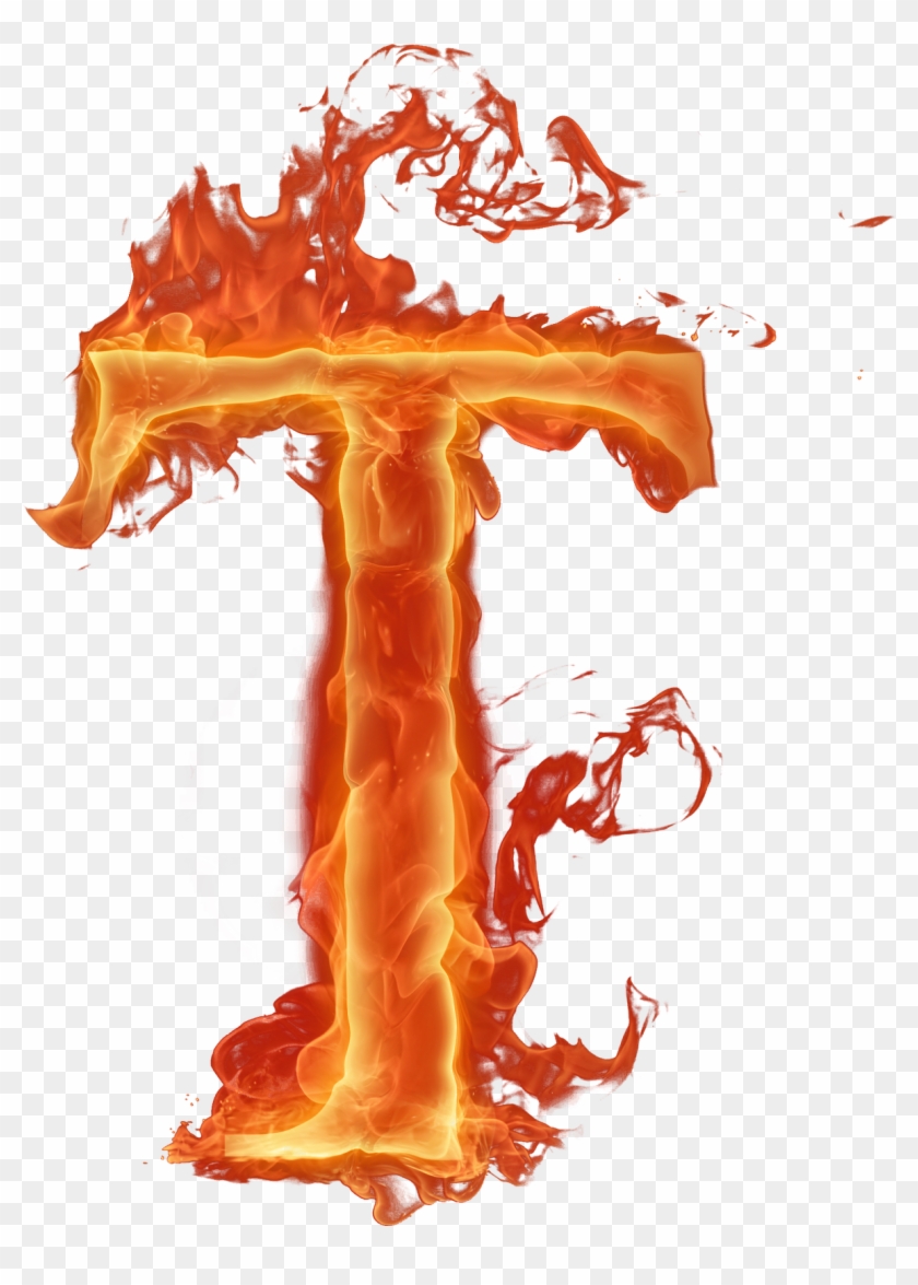 Letras Em Png Efeito Fogo - Letras Fogo #820064