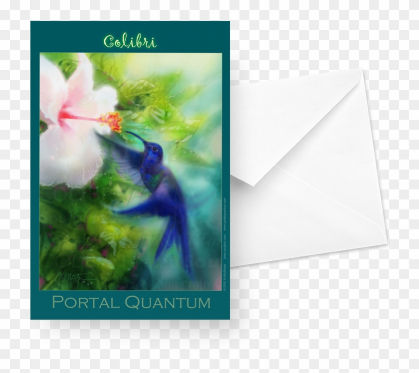 Gallery-wrapped Canvas Art Print 11 X 16 Entitled Colibri #820277