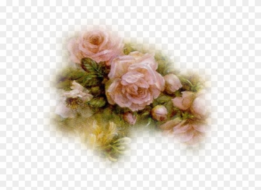 Blush Rose Necklace - Rose Pendant And Chain - Flower #820449