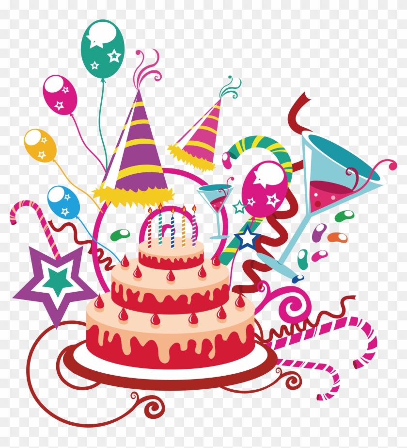 Birthday Cake Painting Clip Art - Panda Superstore Cartoon Waterproof Baby Bib Kids Painting #820733
