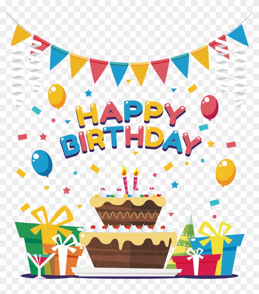 Birthday Cake Clip Art - Birthday Cake Transparent Background #820735