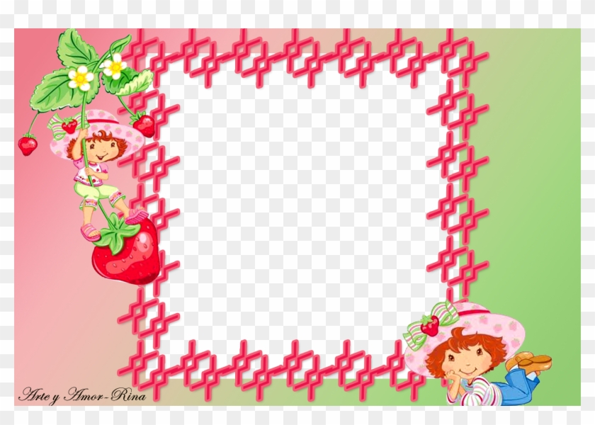 Arte Amor Tres Marcos Nuevos Rosita Fresita - Strawberry Shortcake #820885