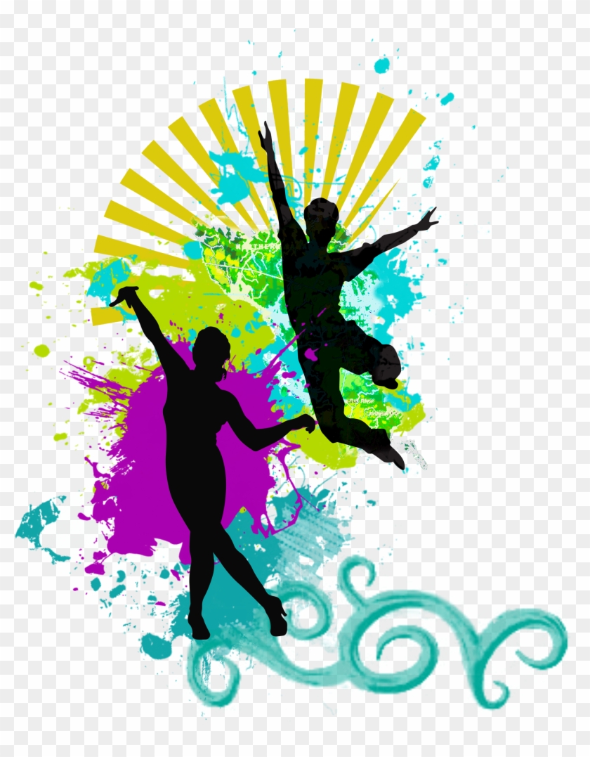 Dance Silhouette Music - Silhouette #821198