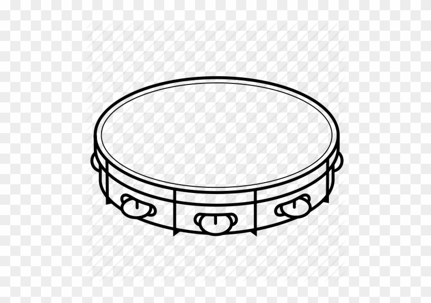 Instrument Clipart Tambourine - Tambourine Instrument #821368