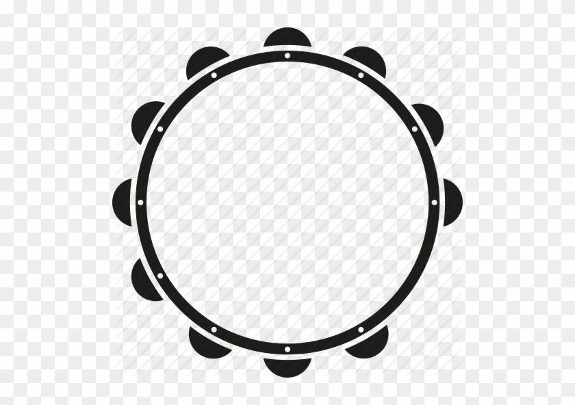 Instrument Clipart Tambourine - Circle #821422
