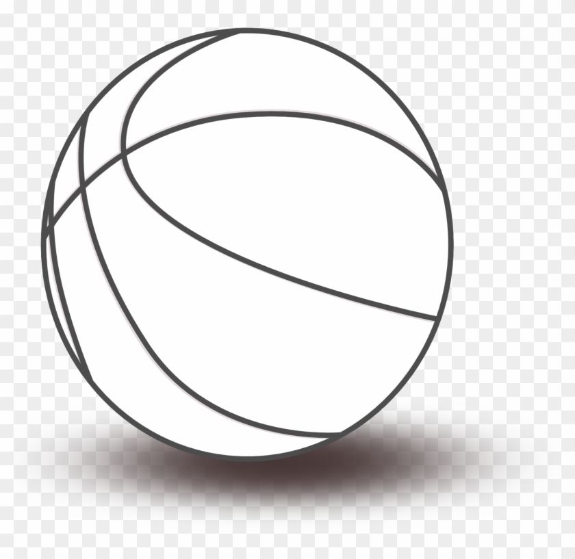 Basketball Clip Art Black And White - Toys Black And White #821567