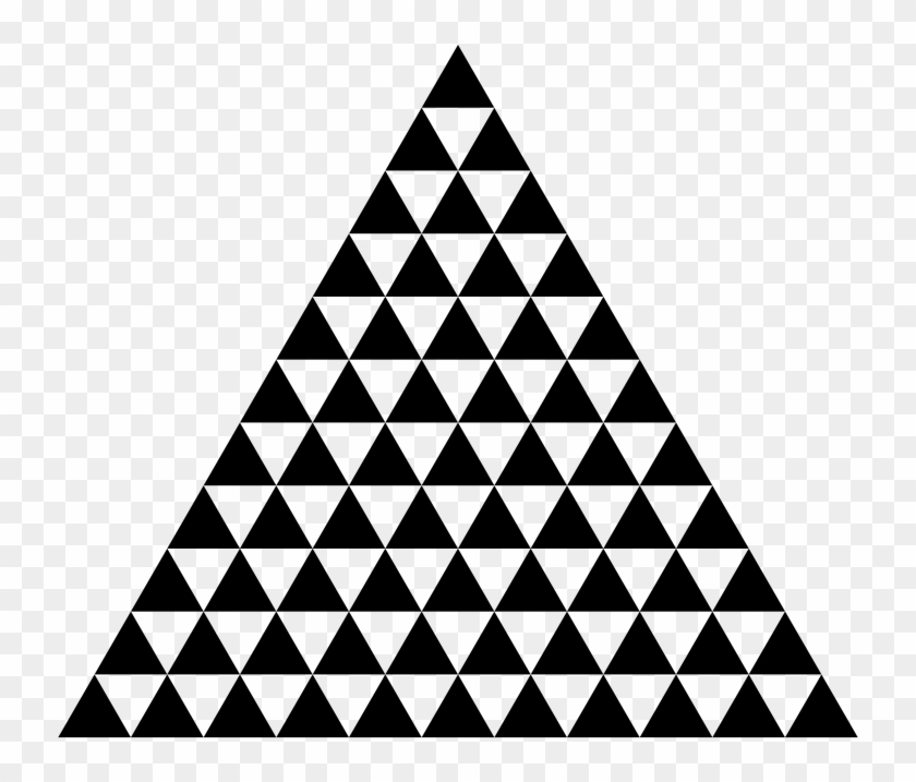 Triangle Of Triangles - Modern Bauhaus Graphic Design #821796