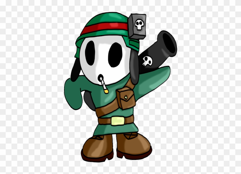 Military Shy Guy By Wizardofflames - Cartoon #822107