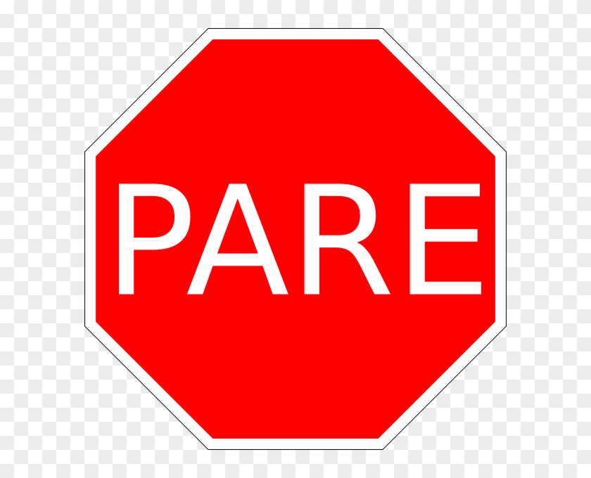 Alt Text - Letrero Pare #822284