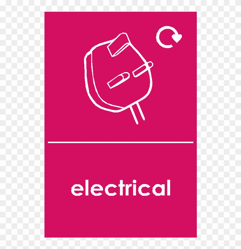 Sign - 210x148 Electrical-ob , Catalogue Code: Sl-recy35a/r #822552
