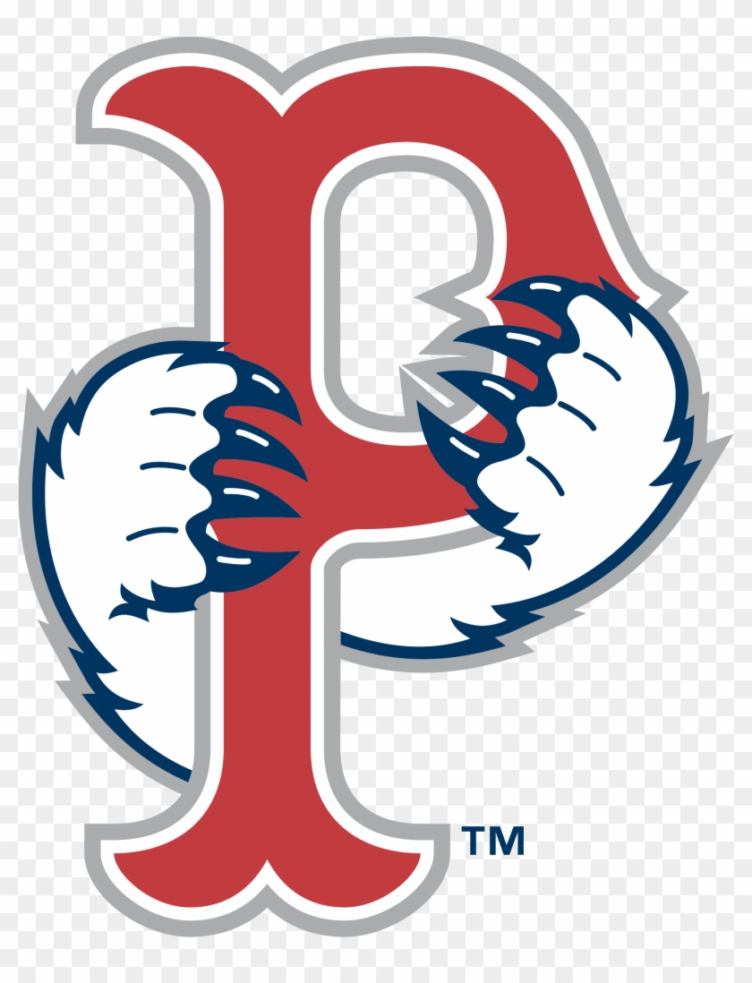 Pawtucket Red Sox Logo Black And White - Pawtucket Red Sox #822695