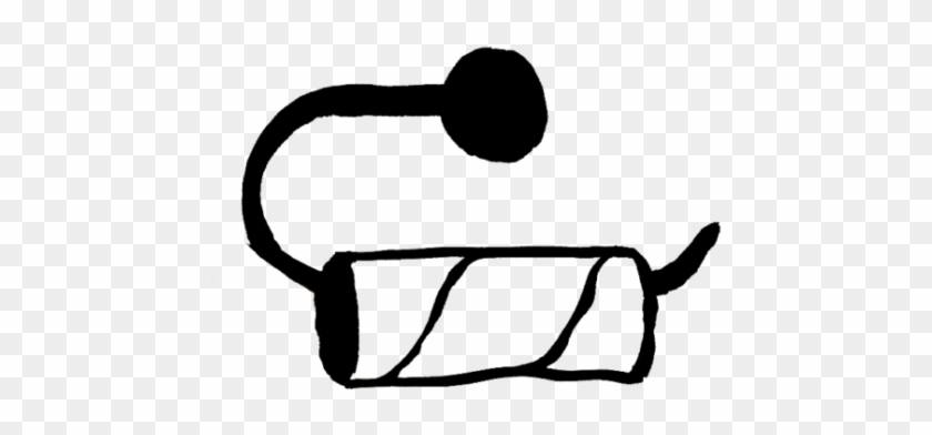 Vanishing Toilet Tissue - Empty Toilet Paper Roll Clip Art #823344